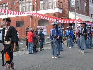 大名行列　家臣