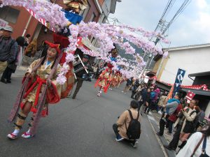 母衣の行列