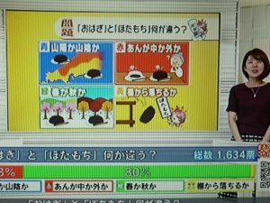 NHK「お好みワイドひろしま」「クイズまるてん！」